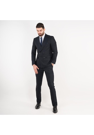 Apartro Kruvaze Slimfit Erkek Takım Elbise
