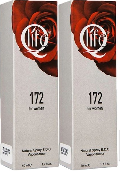 Q Life No:172 Kadın Parfüm EDC 2 x 50 ML