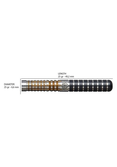 Unicorn Maestro - Jeffrey De Zwaan Phase 3 % 90 Tungsten Çelik Uçlu Dart Oku