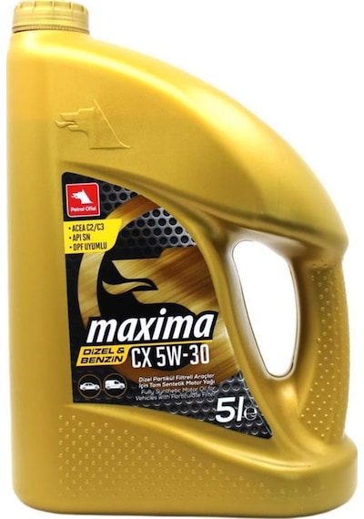 Petrol Ofisi Maximus CX 5W-30 Motor Yağı 5 L
