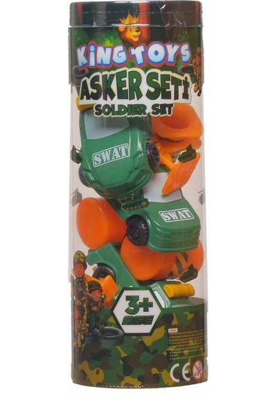 Pet Şişede Asker Seti 13 Parça