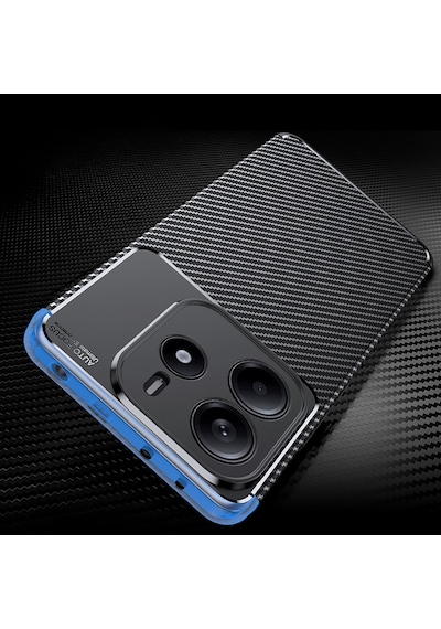 Zore Redmi Note 14 5g Kılıf Ogaa Negro Silikon Kapak - Siyah