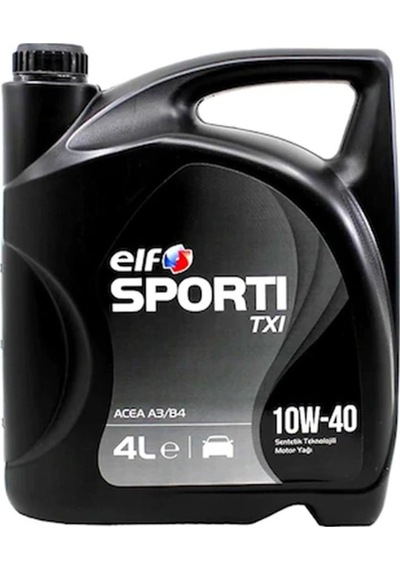 Elf Sporti TxI 10W-40 A3/B4 Sentetik Motor Yağı 4 L