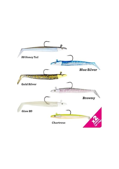 Fujin Zand Eel 11cm 7gr-14 Gr Double Body+head Silikon Balık