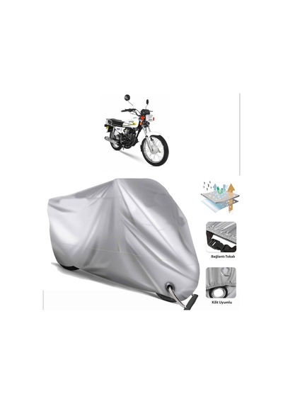 Yuki Yk 125-7 Rex Motosiklet Brandası (Bağlantı Ve Kilit Uyumlu) (457264095)