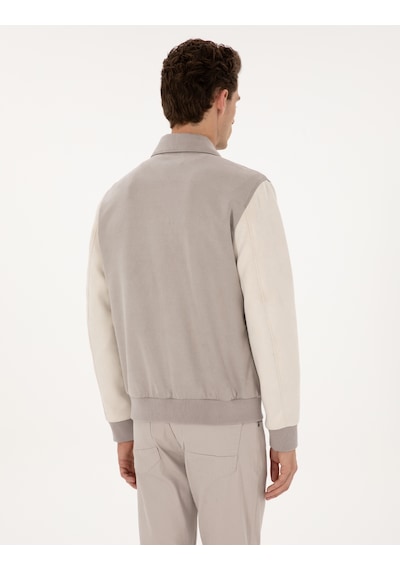 Pierre Cardin Erkek Taş Deri Mont-kaban 50318155-570 Taş