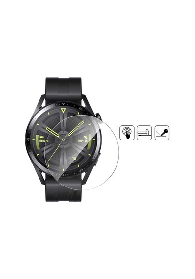 Huawei Watch Gt 3 46mm Mkst Narr Tpu Body Ekran Koruyucu - Renksiz