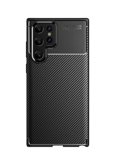 Zore Galaxy S22 Ultra Uyumlu Nvth Negro Silikon Kılıf-siyah