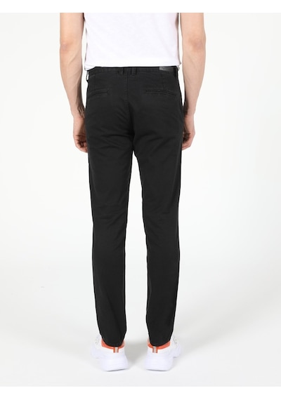 Colin's Slim Fit Orta Bel Erkek Pantolon CL1049749_Q1.V2_BLK