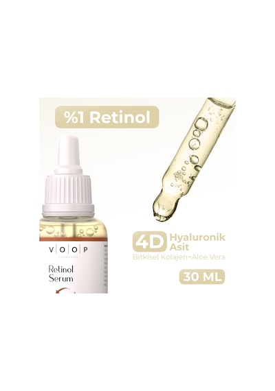 Voop Retinol Onarıcı ve Besleyici Bakım Serumu 30 ML
