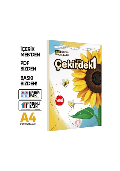 4 Yaş Okul Öncesi MEB Etkinlik Kitabı Çekirdek 3’lü Set Eğlenceli ve Öğretici Aktiviteler BASKI ÜCRETİ