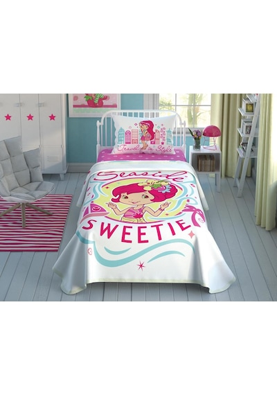 Taç Pike Takımı Strawberry Shortcake Seaside Tek Kişilik