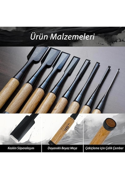 Suizan Sz5006 Japon Ahşap Iskarpela 6 Mm