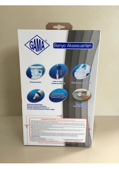 Gama Basmalı Rezervuar İç Takım Boşaltma  Sistemi