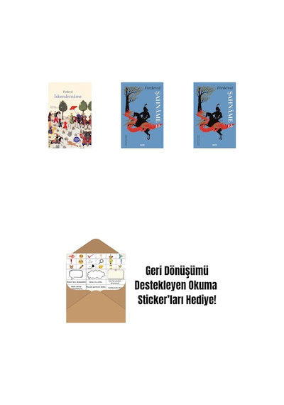 İskendernâme Ciltli + Şahnâme 2 + Şahnâme 2 Ciltli + Okuma Sticker'ları