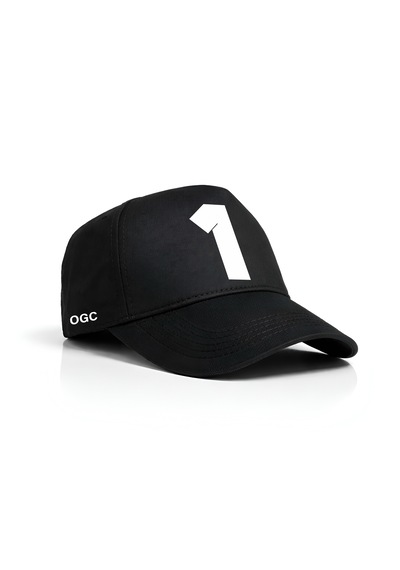 Ogc 1 Sayısı Unisex Şapka Siyah