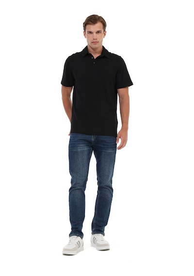 Kinetix Mb Legato 12bs501 Siyah Erkek Polo Yaka Kısa Kol T-shirt 000000000102121564