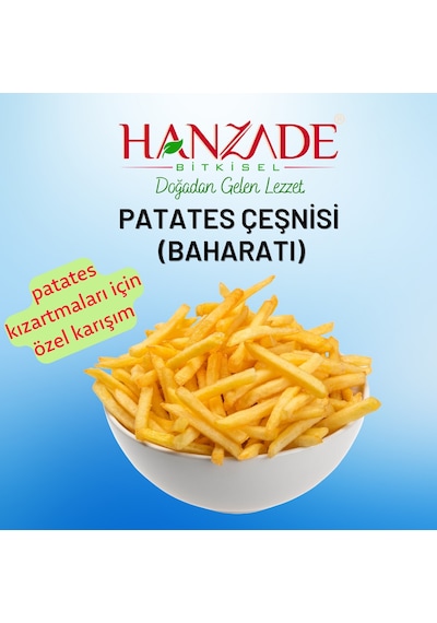 Hanzade Bitkisel Kızarmış Patates Baharatı Çeşnisi 50 G