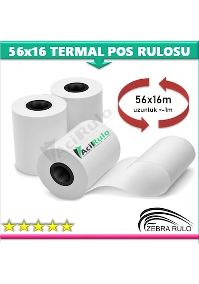 50 Adet - Beko 300Tr Pos Rulosu