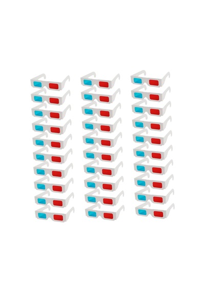Operitacx 30'lu Paket Kırmızı Mavi Anaglyph Lensli Tek Kullanımlık Kağıt 3d Gözlük Sinema Seyahati Ve 3d Oyunlar İçin Orta Boy Hafif Ve Rahat Yetişkinler İçin Uygun Operitacx 30'lu Paket Kırmızı Mavi Anaglyph Lensli Tek Kullanımlık Kağıt 3d Gözlük Sinema Seyahati Ve 3d Oyunlar İçin Orta Boy Hafif Ve Rahat Yetişkinler İçin Uygun
