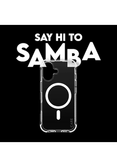 Panzerglass Care Apple iPhone Uyumlu  17 Fashionable Case Samba Magsafe Şeffaf Kılıf