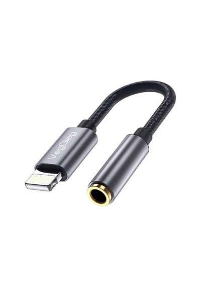 İphone Lightning To 3.5mm Örgülü Kulaklık Dönüştürücü Adaptör