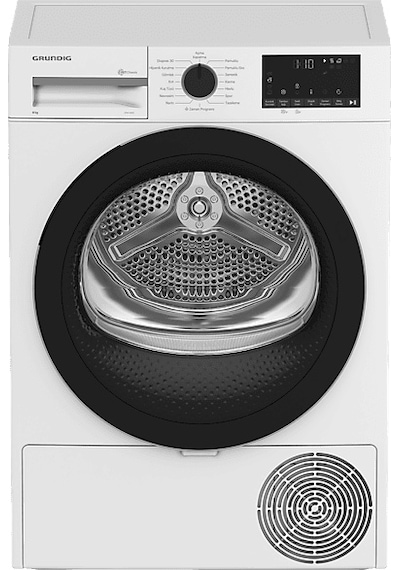GRUNDIG GPDH 8635 E Enerji Sınıfı 8 kg Isı Pompalı Kurutma Makinesi