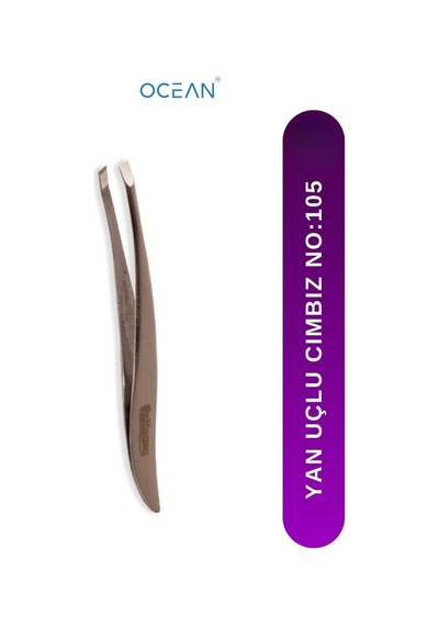 Ocean Solingen Cımbız Kıvrımlı Gövde Eğik Ağız Asu-105