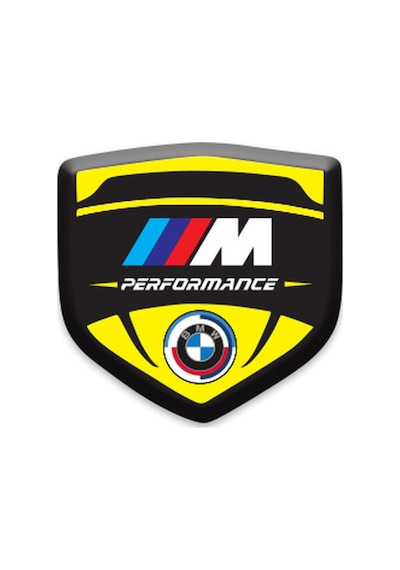 Stıcker Seti Bmw 3d Damla 2 Li Sticker Logo 5