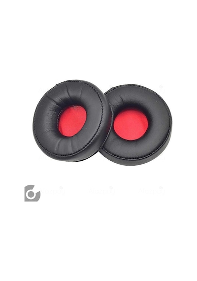 Jabra Move Kulaklık Pedi Uyumlu Yumuşak Kulaklık Sünger Yastığı Pedi Kırmızı