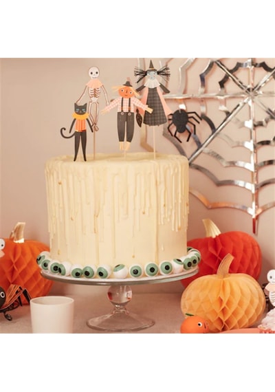 Meri Meri - Honeycomb Pumpkins - Petekli Bal Kabakları - 10'lu