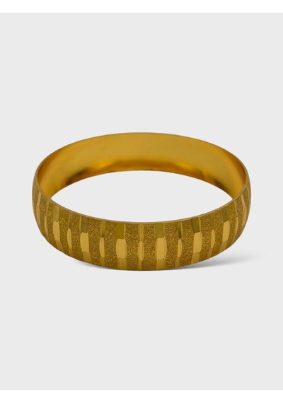 Arnes Jewelry Çelik 22 Ayar Altın Kaplama Bilezik Gold