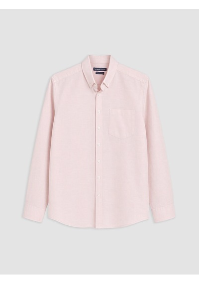 Lcwaıkıkı Classic Pembe Regular Fit Oxford Erkek Gömlek