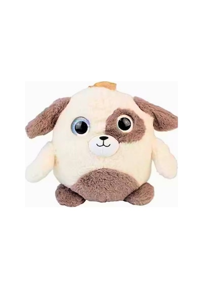 Glanart Çocuklar İçin Sevimli Peluş Sırt Çantası Krem 25 Cm 3-6 Yaş Krem