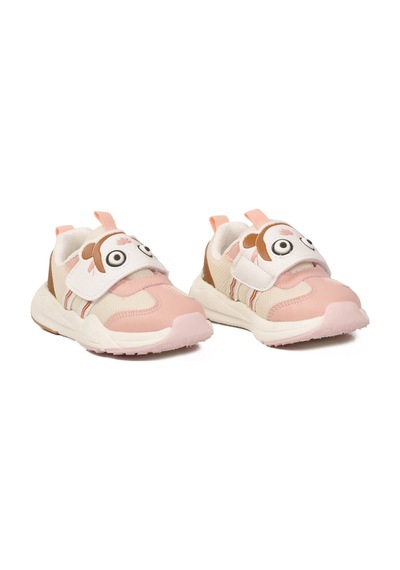 Cool Somon Cırtlı Desenli Anatomik Bebek İlk Adım Spor Ayakkabı Sneaker Orion İa