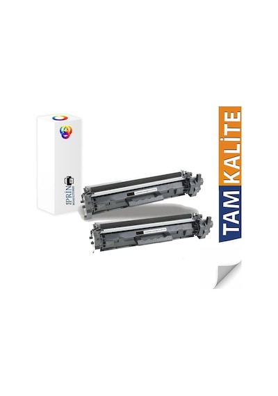 Hp Laserjet Pro M102w Uyumlu Toner Cf217a Chipsiz 2li Paket