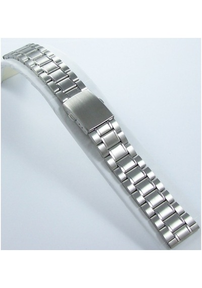 Çelik Saat Kordonu Yandan Kilitli Spor Metal Saat Kordonu 20Mm Pa