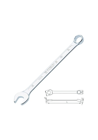 İzeltaş 0320 Kombine Anahtar Kısa Boy 30 Mm - 0320020030