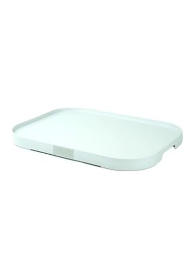 Tepsi Beyaz - Kırmızı 36 X 30 X 10 Cm Çok Renkli