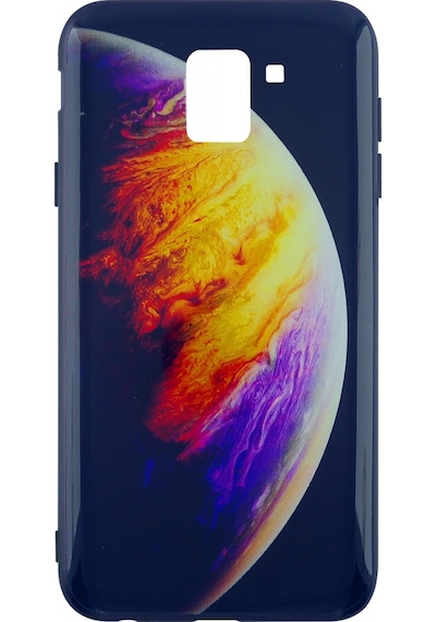 Nettech Samsung Galaxy J600 J6 Uyumlu Desenli Seri Arka Koruma Kılıf