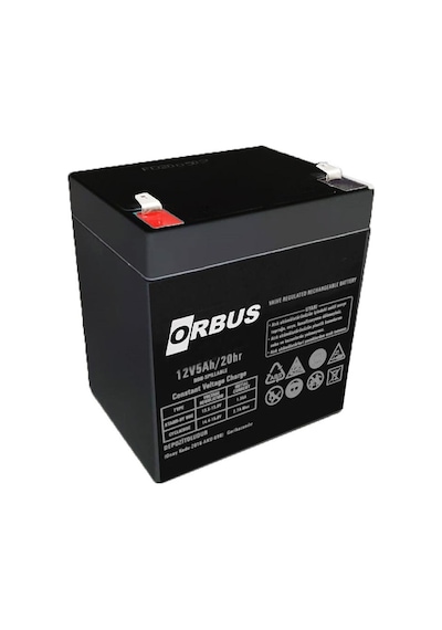 Akü 12V 5A 9X10X7Cm Orbus