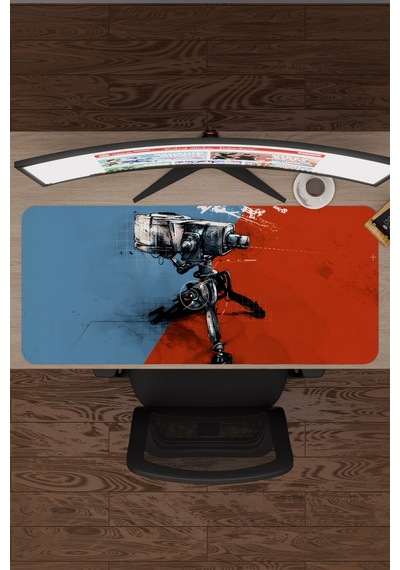 Team Fortress Kaymaz Dikişli Kauçuk Oyuncu Mousepad V4 - 90x40 Xxl Gaming Mouse Pad Fare Altlığı