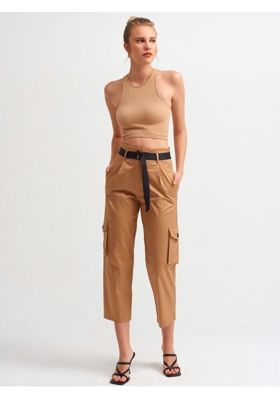 Dilvin Kadın Camel Sporcu Atlet-245 Camel