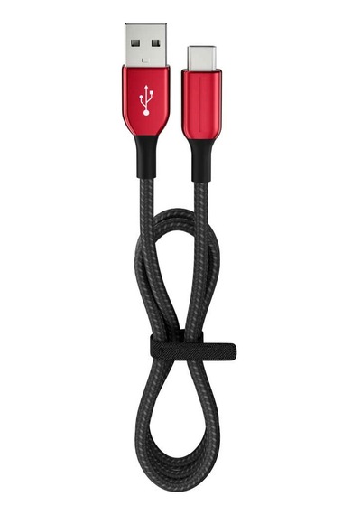 15 Watt 3a Usb-a To Type-c 1.2m Hızlı Şarj Kablosu Kırmızı Fc36 Tdrtr