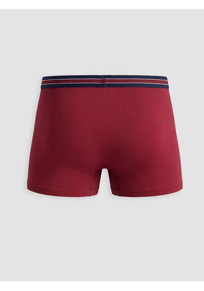Lc Waikiki Bordo Standart Kalıp Pamuklu Esnek Erkek Boxer 7'li