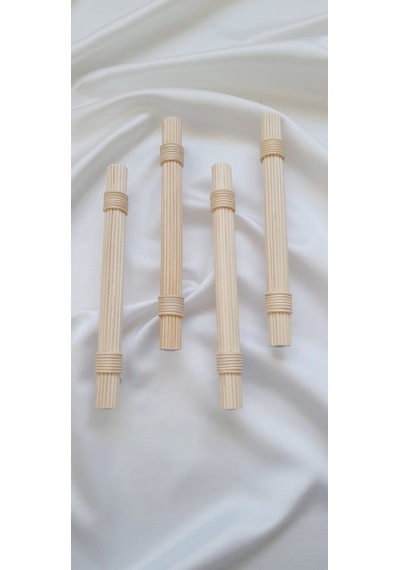 Bambu El Sanatı Kulplar - Doğanın Zarafeti Elinizin Altında 160mm