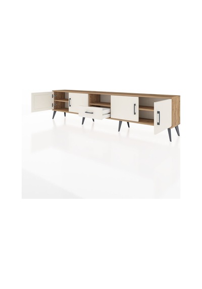 Arges Tv Ünitesi 3 Raflı Tek Çekmeceli 4 Kapaklı 220x30x51 Çam-aytaşı Aytası/aytası - Atlas Çam Arges Tv Ünitesi 3 Raflı Tek Çekmeceli 4 Kapaklı 220x30x51 Çam-aytaşı Aytası/aytası - Atlas Çam