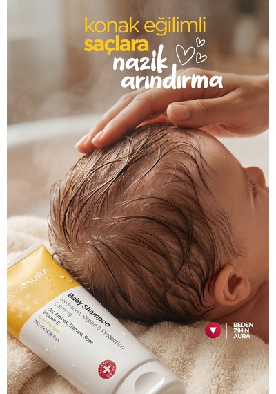 Göz Yakmayan Bebek Şampuanı - Baby Shampoo 200 Ml
