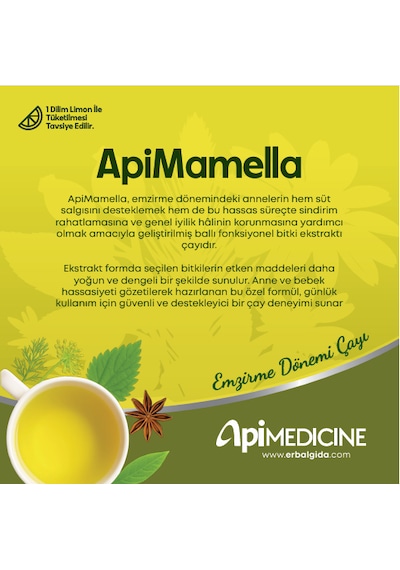 Apimedicine Apimamalla Fonksiyonel Ballı Bitkisel Ekstrakt 12 Stick 84 G