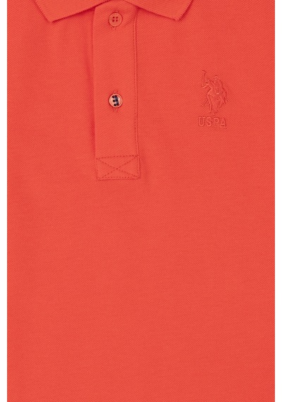 U.S. Polo Assn. Erkek Çocuk Kırmızı Basic Tişört 50279572-VR030
